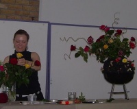 In the Summer Time Floral Art Demonstration