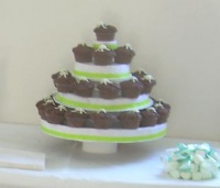 Cardboard Cup Cake Tower