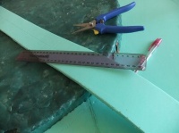 Made to fit carrier to transport the wax shape foundation