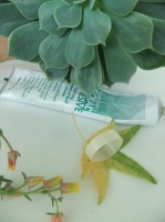 Create a flat base to glue small florets securely