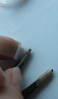 Prevent teeth marks on soft wire when you bend it with pliers