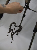 Assembling a Mobile on a twig top bar
