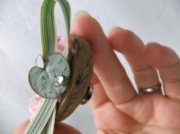 Floral Fridge magnet in a nutshell