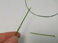 Stringing pearls