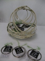 Wire favors for the members of the BC Floral Art Society at my Just Right! demonstration