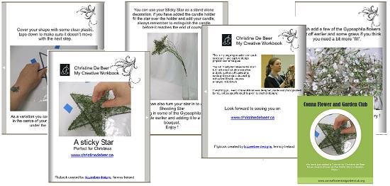 The Conna Flower and Garden Club Lessons Flipbook.