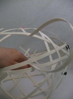 Midelino Cane Coil Globe Cup