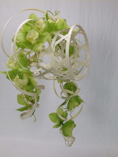 Midelino cane coil tubular bridal design. Midelino cane coil tubular bridal design.