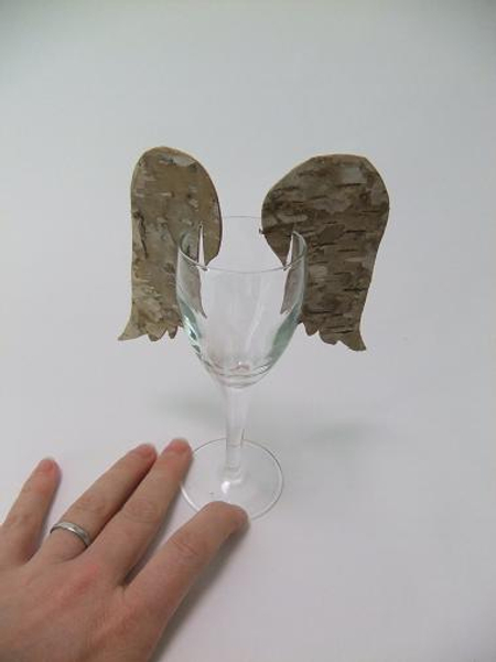 Birch bark wings ready to design with