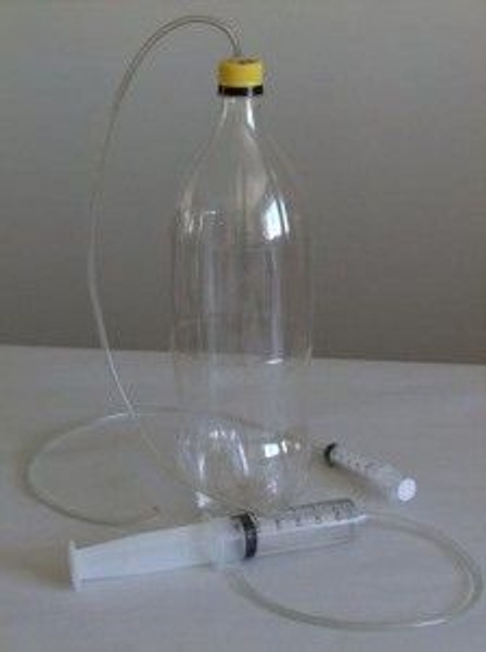 Bottle and tube Bottle and tube