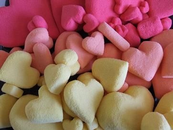 Rainbow Oasis smooth heart Rainbow Oasis smooth heart