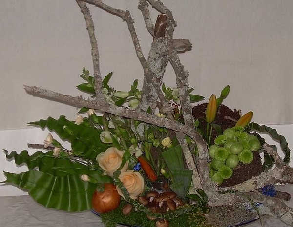 Floral Art Horticultural Show: Kitchen Garden Floral Art Horticultural Show: Kitchen Garden