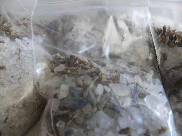 Lavender bath salt Lavender bath salt