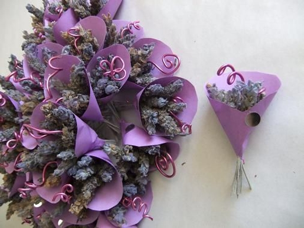 Lavender bunches Lavender bunches