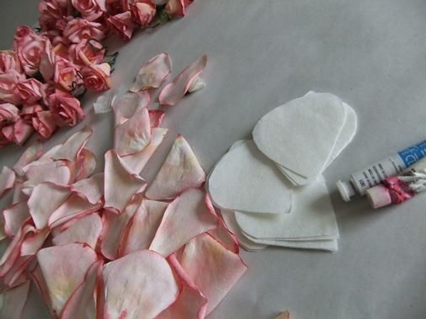 Paint petals Paint petals