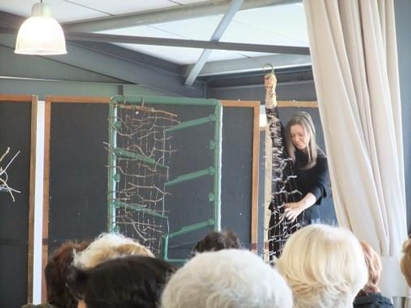 Christine de Beer Floral Art demonstration- Desalination Christine de Beer Floral Art demonstration- Desalination