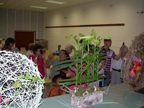 Christine de Beer Floral Trends floral Art demonstration Christine de Beer Floral Trends floral Art demonstration