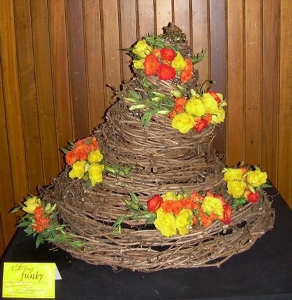 Floral Art Competition Feeling Funky Floral Art Competition Feeling Funky