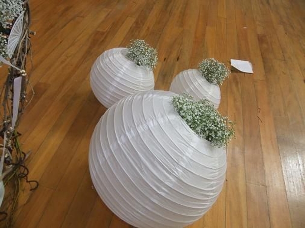 Floral lanterns Floral lanterns