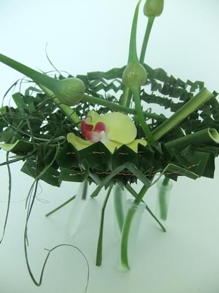 Pleated Pleasure floral art design Pleated Pleasure floral art design