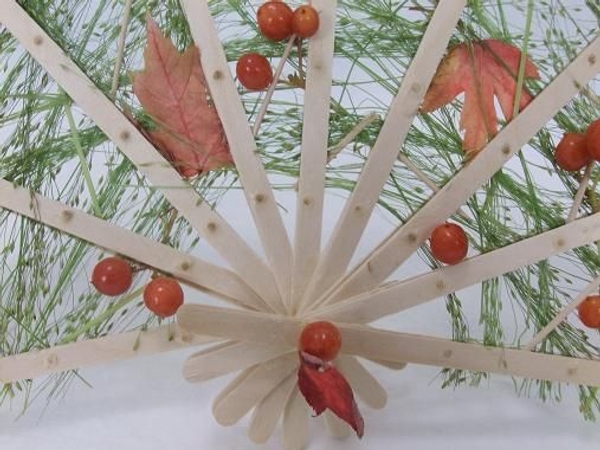 All things being Equal floral art fan design All things being Equal floral art fan design