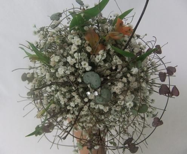 Gypsophila forest floor snowball posy Gypsophila forest floor snowball posy