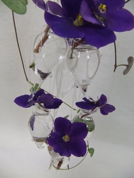 Macram inspired hanging test tubes Macram inspired hanging test tubes