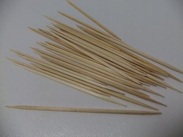 Bamboo skewers. Bamboo skewers.