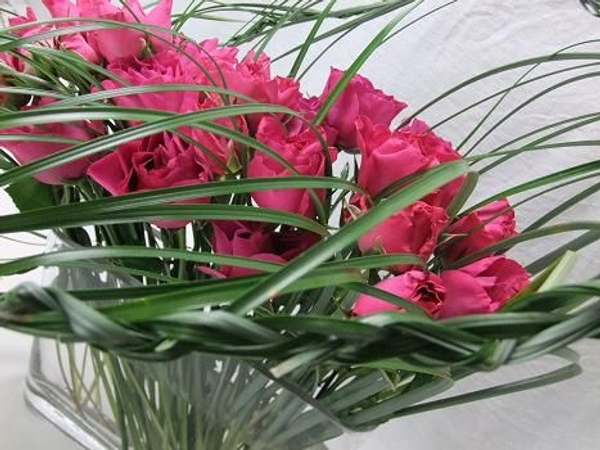 French braid for floral arrangements French braid for floral arrangements
