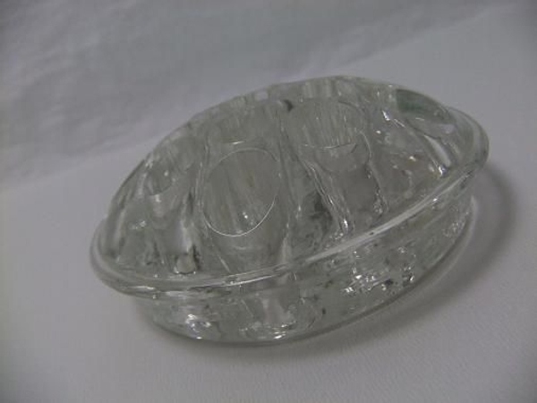 Vintage Glass Flower Frog. Vintage Glass Flower Frog.