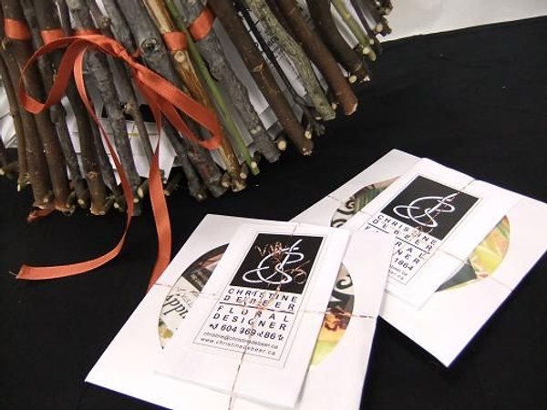 BoutStix Floral Magnet gifts at my Floral Fable design demonstration. BoutStix Floral Magnet gifts at my Floral Fable design demonstration.