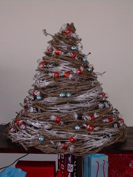 Mount Crumpit Christmas tree made from wreaths Mount Crumpit Christmas tree made from wreaths