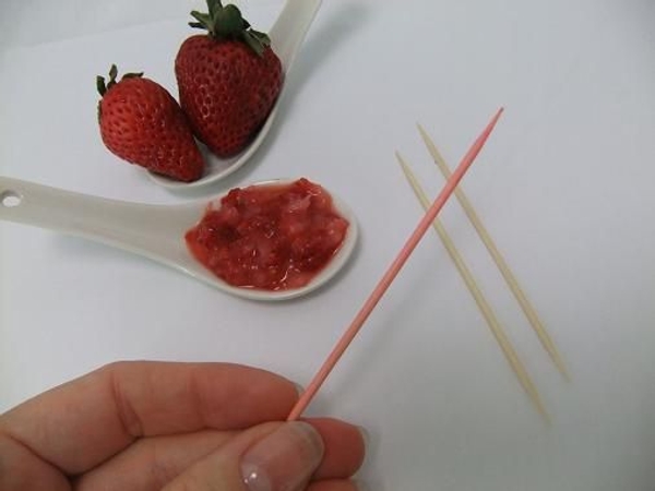 Strawberry pink. Strawberry pink.