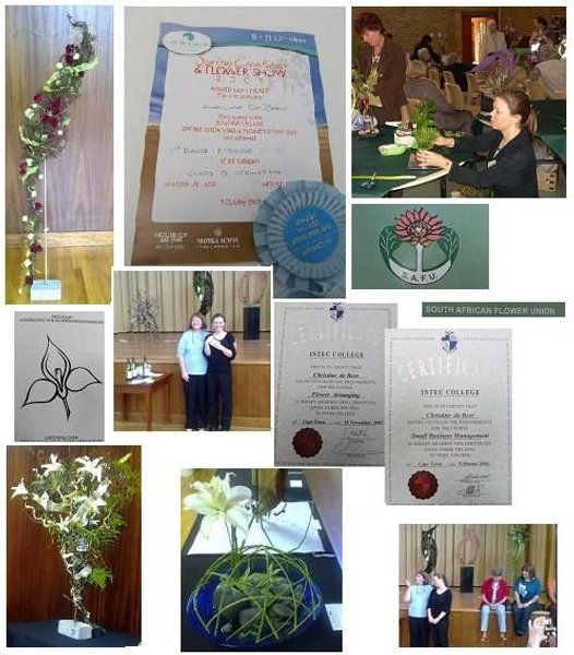 Christine de Beer Floral Art Competitions and Shows Christine de Beer Floral Art Competitions and Shows