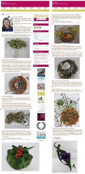 Featured as Fabulous Florist on Flirty Fleurs. Featured as Fabulous Florist on Flirty Fleurs.