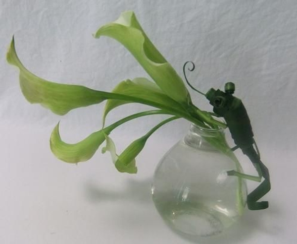 Guacamole Green Coiled Grass Chameleon. Guacamole Green Coiled Grass Chameleon.