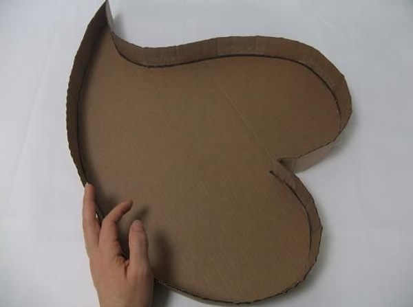 Perfect cardboard heart. Perfect cardboard heart.