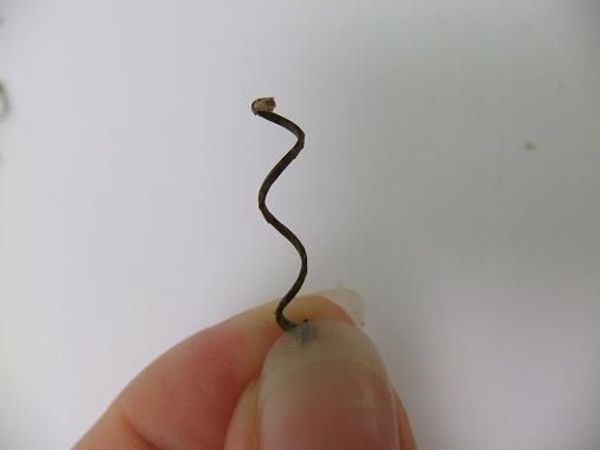 Pull the spiral for an open curl. Pull the spiral for an open curl.