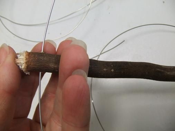 Thread the longest twig. Thread the longest twig.
