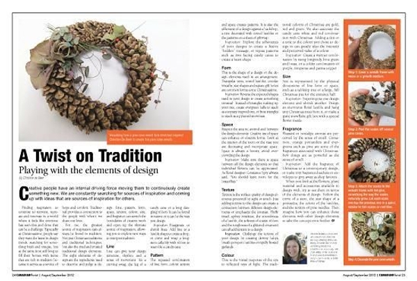A Twist on Tradition. A Twist on Tradition.