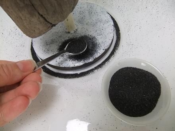 Add more sand. Add more sand.
