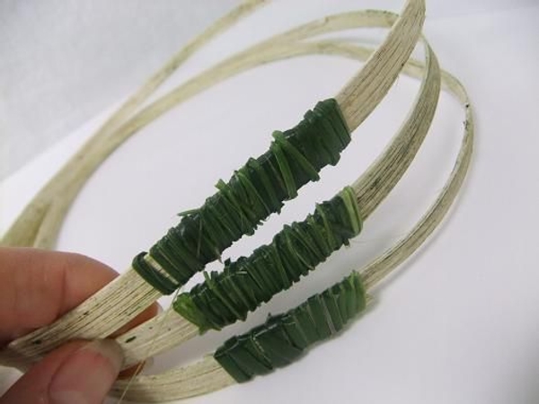 Cut and tie a third coil Cut and tie a third coil