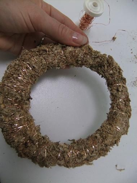 Wreath frame. Wreath frame.