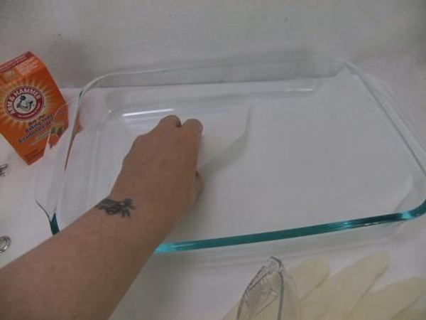 Line a oven tray with baking paper. Line a oven tray with baking paper.