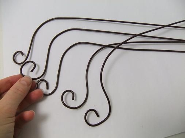 Five wire curls. Five wire curls.