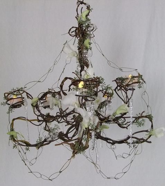 Floral Chandelier.