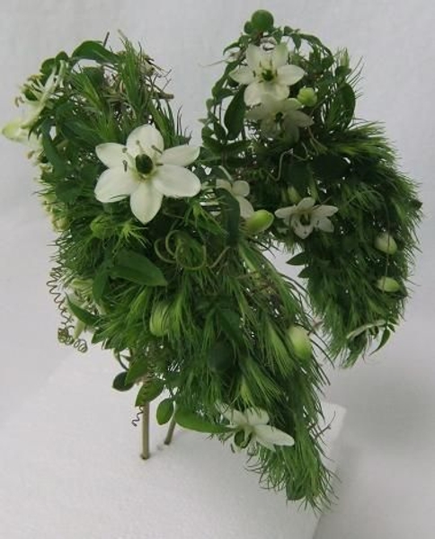 Green Trick Floral Wings. Green Trick Floral Wings.