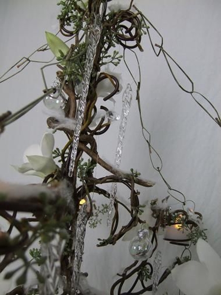 Pine garland. Pine garland.