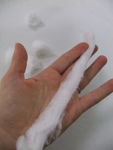 Strip of cotton Strip of cotton