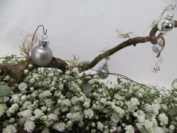 Mossy twigs and baubles. Mossy twigs and baubles.